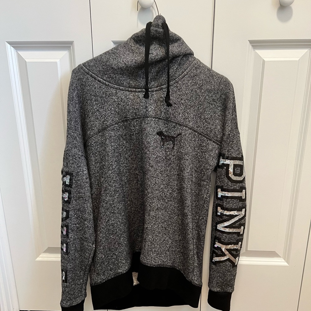Victoria’s Secret Love PINK sequin hoodie